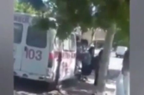 Azərbaycanda təcili tibbi yardım maşınından sərnişin marşrutu kimi istifadə olunur - VİDEO