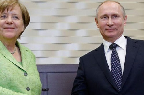 Putin və Merkel ABŞ-ın İranın nüvə sazişindən çıxmasını müzakirə ediblər