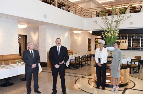 “Burada bütün işlər yüksək səviyyədə görülüb” - İlham Əliyev