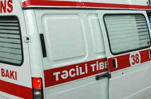 Bakıda FACİƏ - Fəhlə traktorun altında qaldı