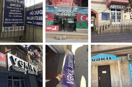 Vəkil adından qanunsuz istifadə edənlərlə mübarizə aparılır - FOTO