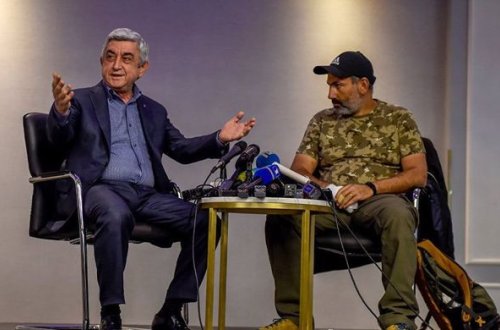 Paşinyan: Sarkisyanla yalnız Qarabağı müzakirə etmək üçün görüşə bilərik