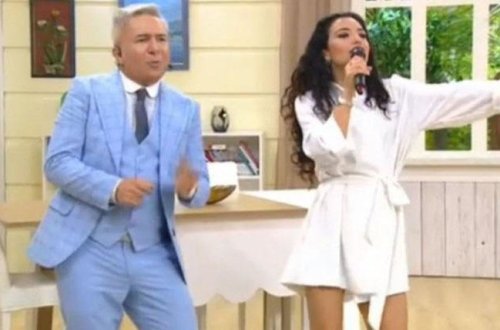 Dilarə biabır oldu: Canlı efirdə alt paltarı göründü - VİDEO