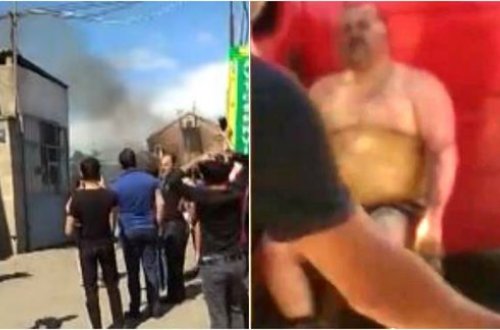 Bakıda ölənlərin olduğu dəhşətli partlayışın görüntüləri yayıldı - VİDEO