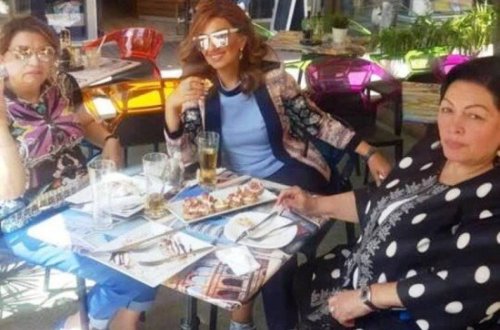 AMEA-nın akademik xanımları pivə içir - FOTOLAR