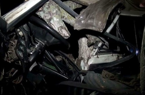 Qazaxda yol qəzasında ana və oğlu yaralandı