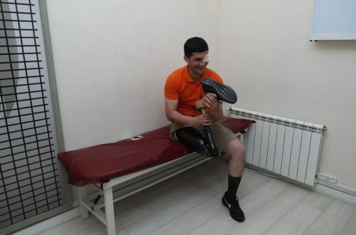 Mehriban Əliyeva Qarabağ əlillərini protezlə təmin etdi - FOTO + VİDEO