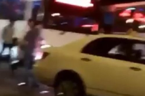 Bakıda sürücülər əlbəayaxa oldular – Qorxulu anların VİDEOSU