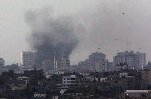 İsrail aviasiyası fələstinlilərin mövqelərinə zərbələr endirdi