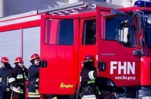 SON DƏQIQƏ:Məcburi köçkünlərin yaşadığı binada yanğın olub