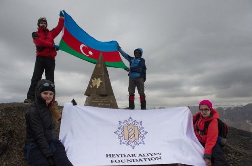 “Cümhuriyyətin 100 illik zirvəsi” fəth olundu - FOTO + VİDEO