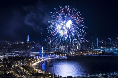 Bakıda möhtəşəm atəşfəşanlıq olacaq