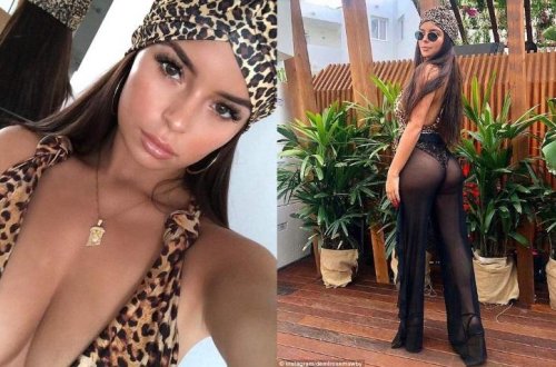 Cəsarətli paylaşımları ilə heyran etdi - Fotolar