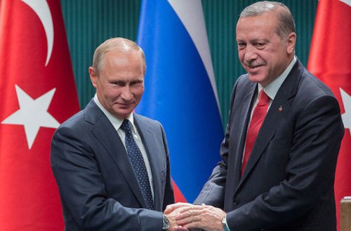 Ərdoğan və Putin telefonla danışdı