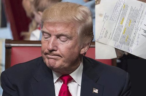 Tramp bu məktubu ilə biabır oldu - Dili bilmirmiş+Foto