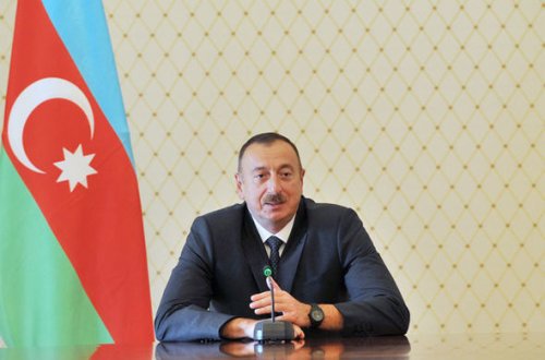 İlham Əliyev müsəlman ölkələrinin səfirlərini qəbul edib - FOTO