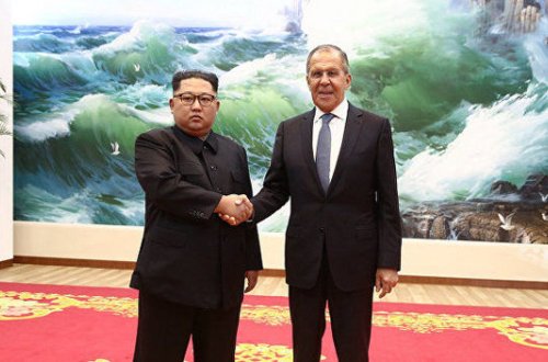 Lavrov Kim Çen Inla görüşdü