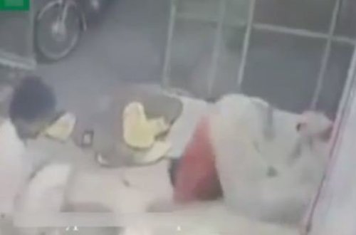 Çörək bişirərkən təndirin içərisinə yuvarlandı- ANBAAN GÖRÜNTÜLƏR