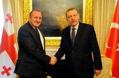 Ərdoğan və Marqvelaşvili TANAP-ı müzakirə etdi
