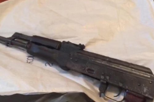 Mingəçevirdə qanunsuz silah gəzdirən şəxs tutuldu