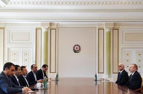 İlham Əliyev İran Prezidenti Aparatının rəhbərini qəbul etdi - FOTO- YENİLƏNİB