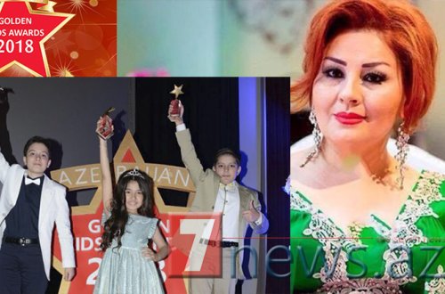 Aybəniz Haşımovanın tələbələri “Golden Kids Awards 2018” kubokuna layiq görüldülər - VİDEO