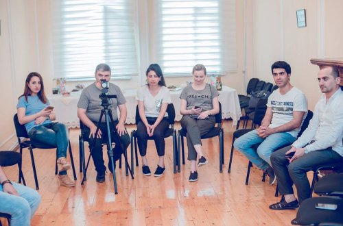 Media layihəsinin iştirakçıları Gəncəyə səfər ediblər.