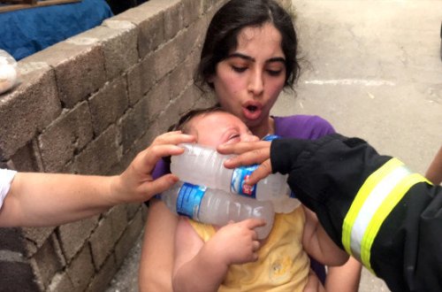 1 yaşlı uşağını diri-diri yandırmaq istəyən atadan ŞOK SÖZLƏR - VİDEO