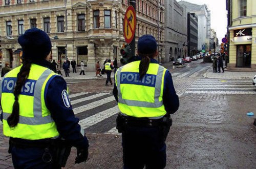 Helsinkinin mərkəzində silahlı insident