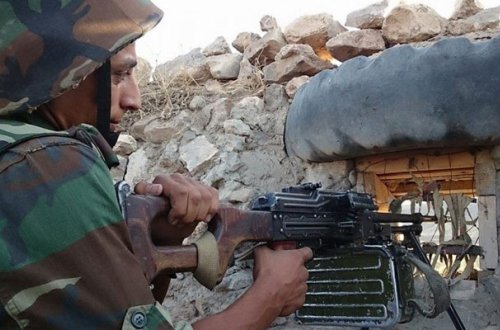 Mövqelərimiz atəşə tutulub