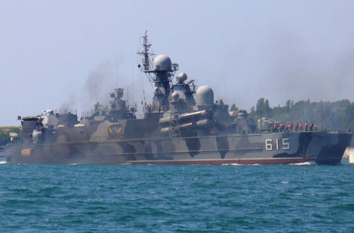 Rusiyanın raket gəmiləri Aralıq dənizinə daxil olub