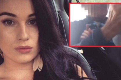 78 yaşlı adam gənc qadına sataşdı, kameraya yaxalandı – Video