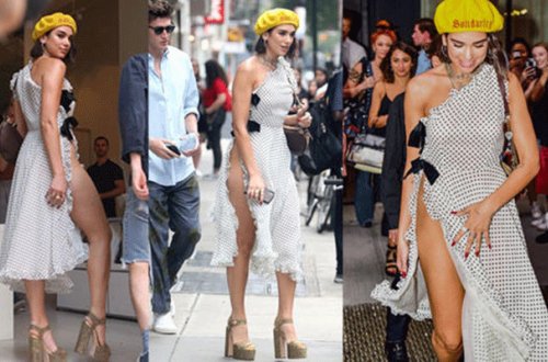 Paltarı müğənniyə çətin anlar yaşatdı - Fotolar