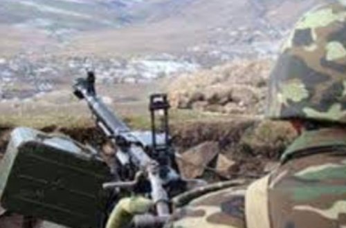 Mövqelərimiz iriçaplı pulemyotlardan atəşə tutuldu