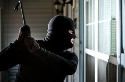 Kafedə oğurluq edən iki dost həbs edildi