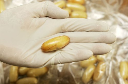 Daxili orqanında narkotik vasitə keçirmək istədi