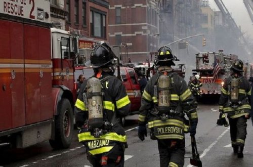 ABŞ-da güclü yanğın: üç min sakin təxliyyə edilib
