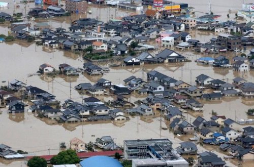 Yaponiyada sel FƏLAKƏTİ: 140 ölü, 70 itkin -  YENİLƏNDİ