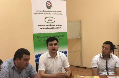 “Sahibkar olmaq istəyirəm ” adlı layihə həyata keçirilir