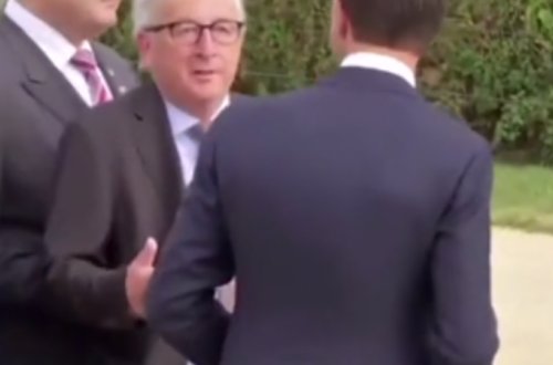 Avropa Komissiyasının prezidentinin görüntüləri hər kəsi təəccübləndirdi - VİDEO