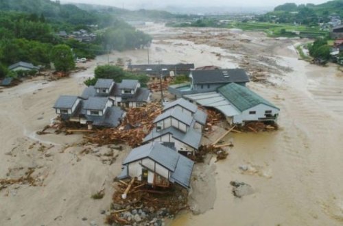 Yaponiyada leysan yağışları qurbanlarının sayı artır