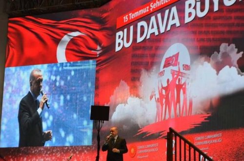 “Qollarını kəsdik və kəsməkdə davam edəcəyik” - Ərdoğanın İstanbul mitinqindən REPORTAJ