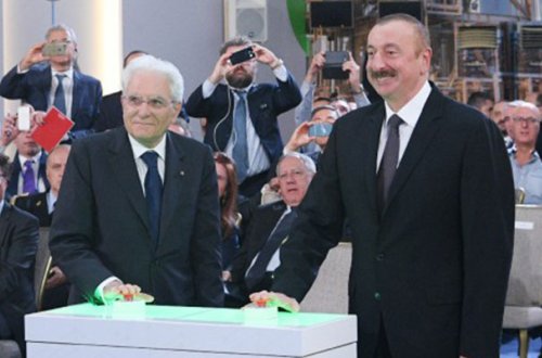 Prezident Sumqayıtda açılış etdi - Fotolar