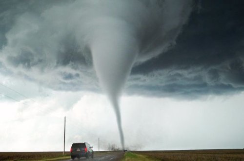 ABŞ-da güclü tornado - VİDEO