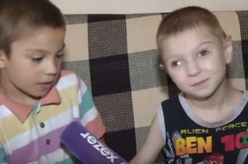 Bakıda ana evdən qaçdı, iki azyaşlıya baxan yoxdur - Video