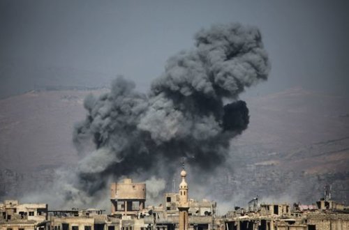 ABŞ Suriyanı bombaladı, ölənlər var