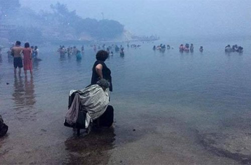 25 nəfər bir-birini qucaqlayıb yandı - Yanğın dəhşəti