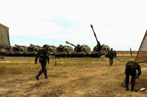 Azərbaycan artilleriyaçıları Qazaxıstana gedib