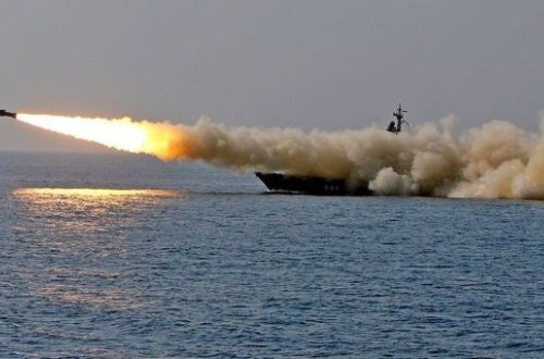 Xəzərdə sınaq: Səsdən sürətli raketin buraxılışı - VİDEO