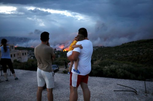 Yunanıstandakı yanğınlar qəsdən törədilib?